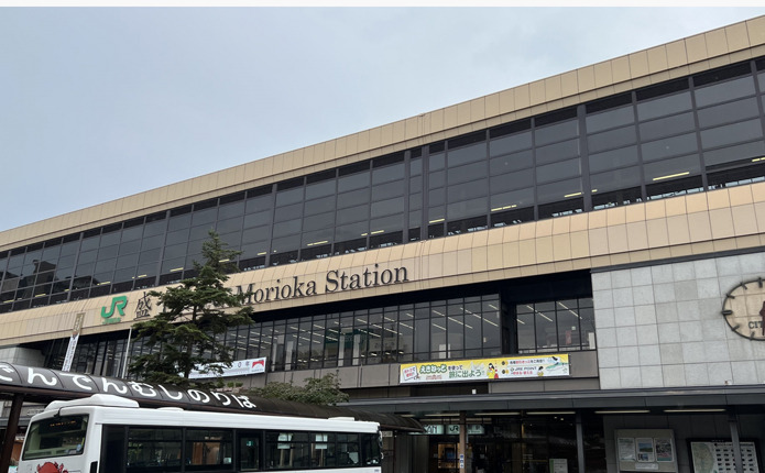 盛岡南ドライビングスクールの集合場所「盛岡駅」