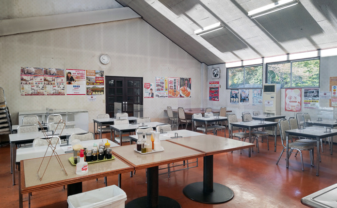 合宿生専用食堂（那須自動車学校）