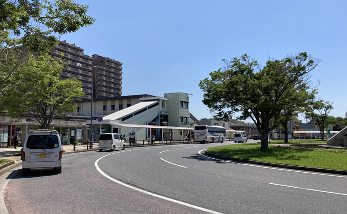 JR君津駅南口ロータリー