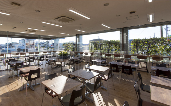 教習所内にあるレストハウス