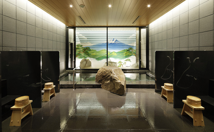 ハタゴイン静岡吉田インターの大浴場