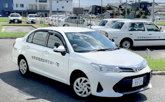 トヨタ中央自動車学校の教習車