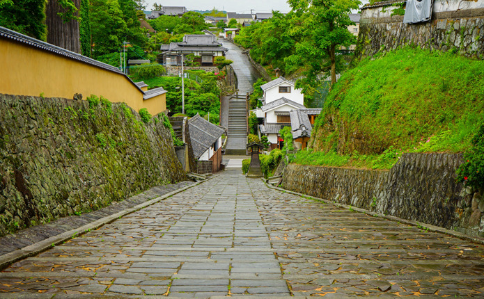 坂の城下町、杵築