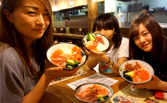 苫小牧の海鮮丼はとびきり美味しい!
