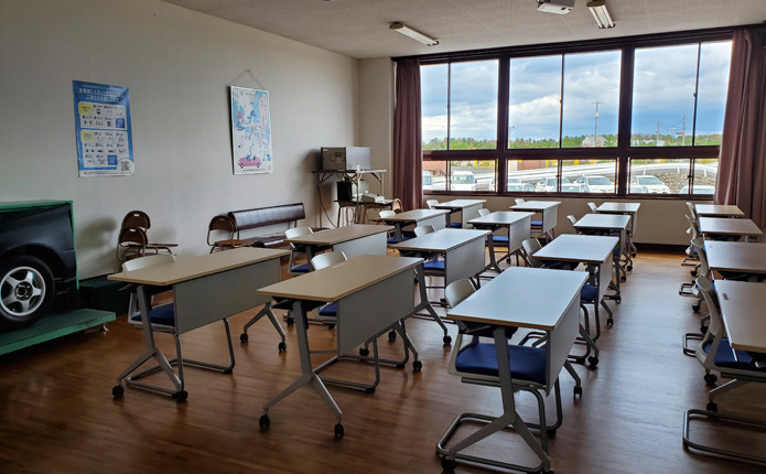 学科教室(現在はオンライン学科となっております)