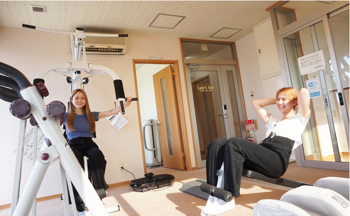 気軽にトレーニングを楽しみたい方に!女性専用のフィットネスルームをご用意