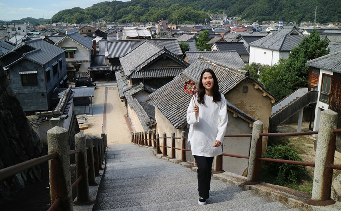 風光明媚な竹原の町並み!