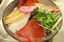 合宿免許の食事に海鮮丼が!!食事も美味しく、空き時間も充実していました!